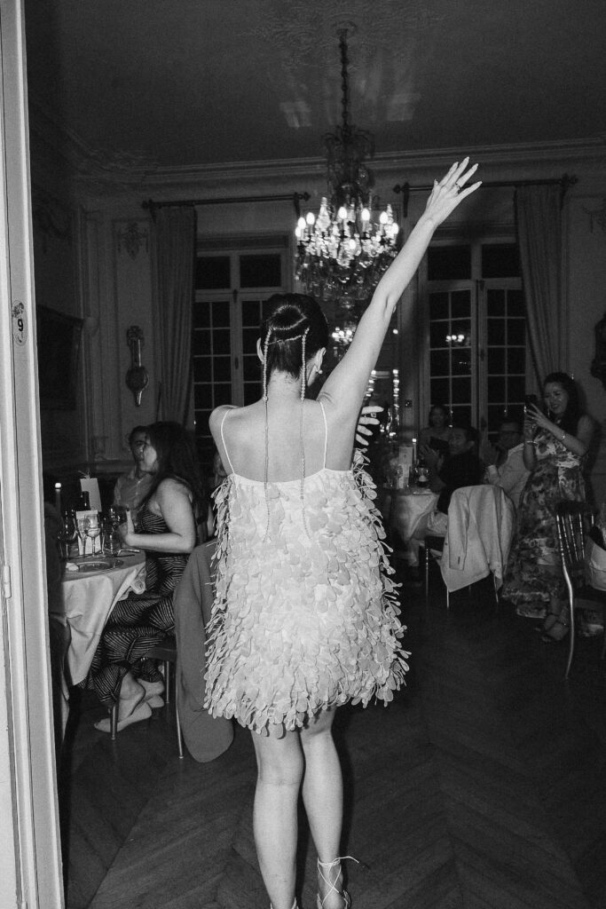 Champagne vineyard wedding photography for elegant couple portraits