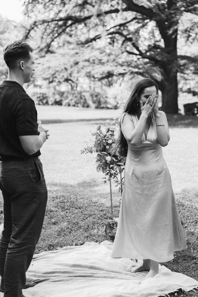demande en mariage à Epernay 